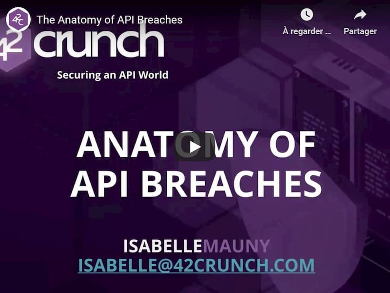 video lessons learned from 4 API breaches